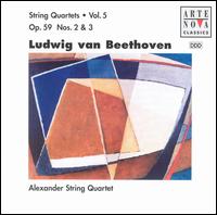 Beethoven: String Quartets, Op. 59, Nos. 2 & 3 von Alexander String Quartet