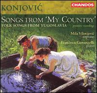 Konjovic: SONGS FROM MY COUNTRY von Various Artists