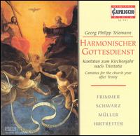 Telemann: Harmonischer Gottesdienst, Cantatas for Easter & Pentecost von Various Artists