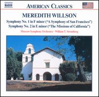 Meredith Willson: Symphony No. 1 in F minor; Symphony No. 2 in E minor von William T. Stromberg