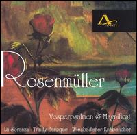 Johann Rosenmüller: Vesperpsalmen & Magnificat von Various Artists