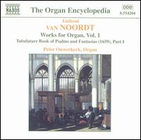 Noordt: Organ Works 1 von Various Artists