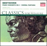 Beethoven: Piano Concerto No. 1; Choral Fantasia von John Lill