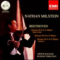 Beethoven: Sonata No. 9 "Kreutzer"; Sonata No. 8; Sonata No. 5 "Spring" von Nathan Milstein