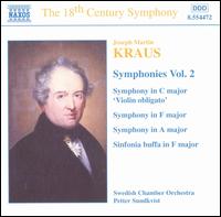 Kraus: Symphonies Vol. 2 von Petter Sundkvist