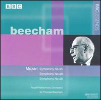 Mozart: Symphonies Nos. 35, 29, 38 von Thomas Beecham