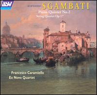 Sgambati:  Piano Quintet, Op.5 von Various Artists