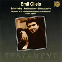 Emil Gilels plays Saint-Saëns, Rachmaninov, Shostakovich von Emil Gilels