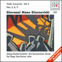 Giornovichi: Violin Concertos, Vol. 2: Nos. 3, 8, 9 von Various Artists