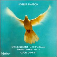 Robert Simpson: String Quartet No. 10 "For Peace"; String Quartet No. 11 von Coull String Quartet