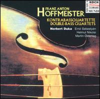 Hoffmeister: Double-Bass Quartets von Norbert Duka