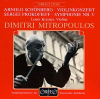 Schoenberg: Violin Concerto, Op. 36 / Prokofiev: Symphony No. 5 von Dimitri Mitropoulos