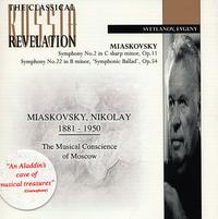 Miaskovsky: Symphony No.2/Symphony No.22 von Various Artists