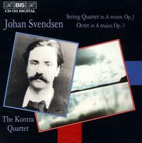 John Svendsen: String Quartet, Op.1, & Octet, Op.3 von Kontra Quartet