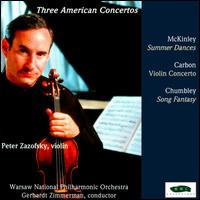 Three American Concertos von Peter Zazofsky