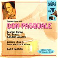 Donizetti: Don Pasquale von Carlo Sabajno