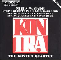 Niels W. Gade: String Quartets von Kontra Quartet