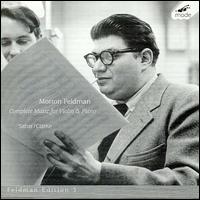 Morton Feldman: Complete Music for Violin & Piano von Various Artists