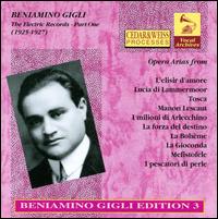 The Electic Records, Part 1 (1925 - 27) von Beniamino Gigli