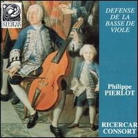 Defense de la basse de viole von Philippe Pierlot