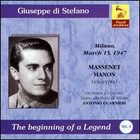 Massenet: Manon [Excerpts] von Giuseppe di Stefano