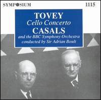 Tovey: Cello Concerto von Pablo Casals