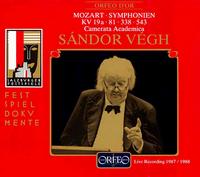 Mozart: Symphonies von Sandor Végh