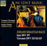 Bach: Trio Sonatas, BWV525, 526, 529 von Various Artists