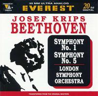 Beethoven: Symphonies Nos. 1 & 5 von Josef Krips