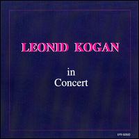 Leonid Kogan in Concert von Leonid Kogan