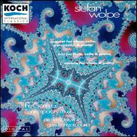 Stefan Wolpe: Quartet for oboe, cello, percussion & piano; Trio for flute, cello & piano; Sonata for violin & piano von The Group for Contemporary Music