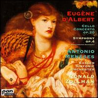 D'Albert: Cello Concerto/Symphony 4 von Various Artists