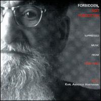 Forbidden Not Forgotten, Vol. 3: Karl Amadeus Hartmann von Various Artists