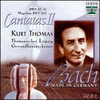 Bach: Cantatas II von Kurt Thomas