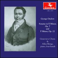 Onslow: Sonatas for piano 4-hands, Opp. 7 & 22 von Various Artists