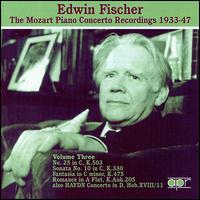 Edwin Fischer Mozart Recordings Vol. 3 von Edwin Fischer