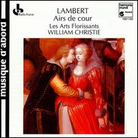 Lambert: Airs De Cour von Various Artists