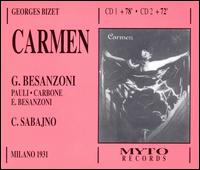 Bizet: Carmen von Gabriella Besanzoni