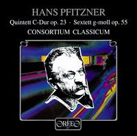 Pfitzner: Quintet Op.23/ Sextet Op.55 von Consortium Classicum