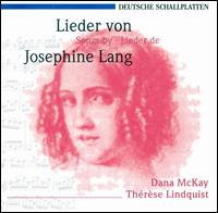 Lieder von Josephine Lang von Various Artists