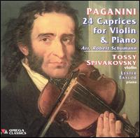 Paganini: Caprices for violin von Tossy Spivakovsky