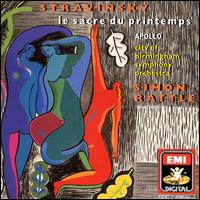 Stravinsky: Apollo; Le Sacre du printemps von Simon Rattle