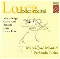 Lorca Lieder Recital von Various Artists