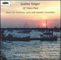 Jeanne Singer: Of Times Past von Various Artists