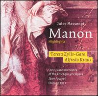 Massenet: Manon [Highlights] von Various Artists