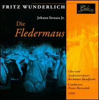 Strauss: Die Fledermaus von Fritz Wunderlich