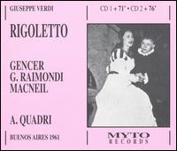 Verdi: Rigoletto von Various Artists