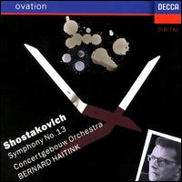 Shostakovich: Symphony No. 13 von Bernard Haitink