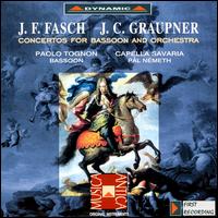 Fasch, Graupner: Bassoon Concertos von Paolo Tognon