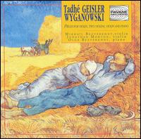 Geisler Wyganowski: Pieces for violins and piano von Various Artists